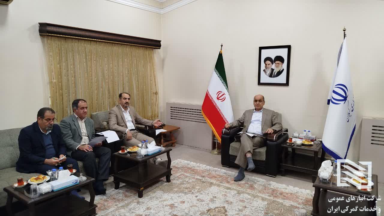 دومین سفر مدیرعامل شرکت انبارهای عمومی و خدمات گمرکی ایران به استان گیلان با هدف بررسی درصد پیشرفت کارگروه برنامه ریزی